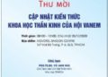 Cập nhật kiến thức khoa học về rối loạn thần kinh cơ và động kinh: Hội nghị chuyên đề VANEM 2020