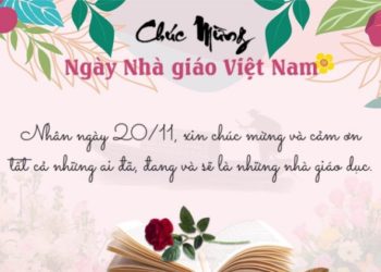 Chúc mừng ngày nhà giáo Việt Nam 20/11