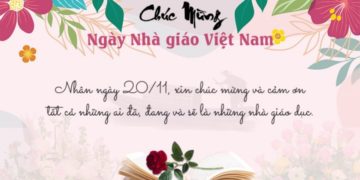 Chúc mừng ngày nhà giáo Việt Nam 20/11