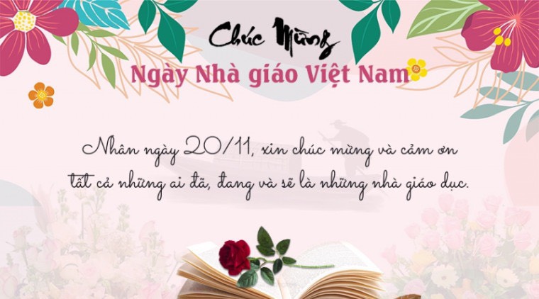 Chúc mừng ngày nhà giáo Việt Nam 20/11
